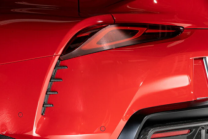 TOYOTA SUPRA 【Type：DB#2】Drycarbon rear duct cover 2pcs/st541th【for RHD&LHD】 - Image 3
