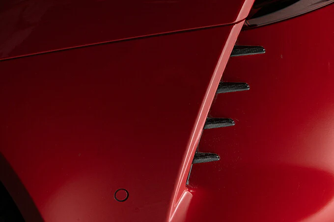 TOYOTA SUPRA 【Type：DB#2】Drycarbon rear duct cover 2pcs/st541th【for RHD&LHD】 - Image 4