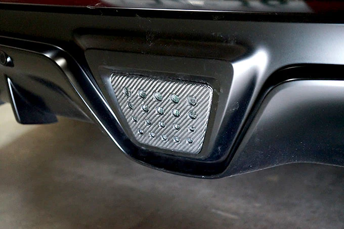 TOYOTA SUPRA 【Type:DB#2】Drycarbon rear fog light cover 1pcs/ st539th【for RHD&LHD】 - Image 2
