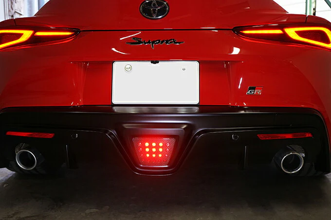 TOYOTA SUPRA 【Type:DB#2】Drycarbon rear fog light cover 1pcs/ st539th【for RHD&LHD】 - Image 5