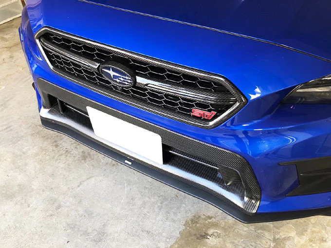 SUBARU WRX STI/S4【Type：VA(D type and after)】Drycarbon Front grill cover 1pcs/st560th【for RHD&LHD】 - Image 4
