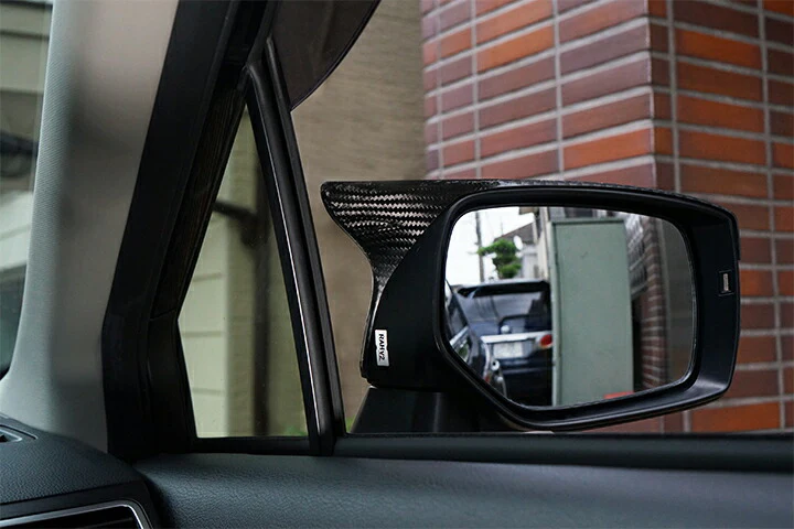 SUBARU WRX S4/STI【Type：VA】Drycarbon side mirror cover (M look type) 2pcs/st476【for RHD&LHD】 - Image 7