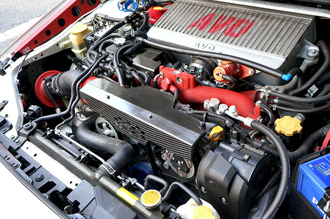 SUBARU WRX STI/S4【Type:VA(D type and after)】Drycarbon Belt cover 1pcs/st593【for RHD&LHD】 - Image 2