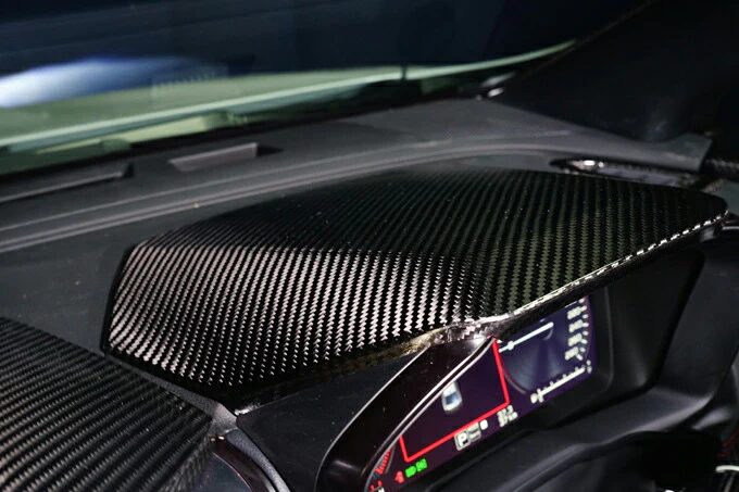 SUBARU WRX S4【Type：VB】LEVORG【Type：VN】CROSSTREK/IMPREZA【Type：GU】Drycarbon  meter hood cover /st775【for RHD】 - Image 3