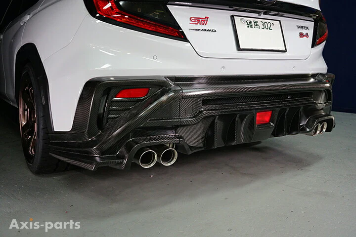 SUBARU WRX S4【Type：VB】Drycarbon rear bumper cover 3pcs /st846【for RHD&LHD】 - Image 2