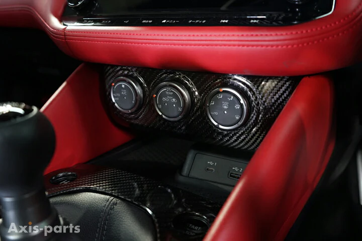 NISSAN FAIRLADY Z【Type:RZ34】Drycarbon air conditioner switch panel cover/st881【for RHD/LHD】 - Image 3