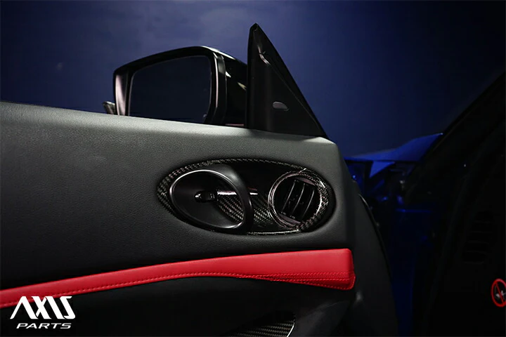 NISSAN FAIRLADY Z【Type:RZ34】Drycarbon inner door trim cover 4pcs/st916【for RHD&LHD】 - Image 2