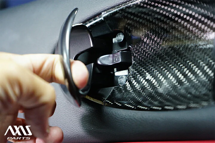 NISSAN FAIRLADY Z【Type:RZ34】Drycarbon inner door trim cover 4pcs/st916【for RHD&LHD】 - Image 5