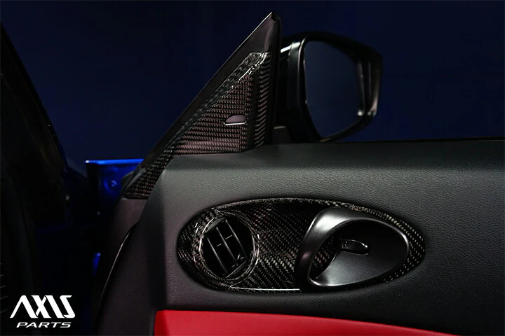NISSAN FAIRLADY Z【Type:RZ34】Drycarbon inner door trim cover 4pcs/st916【for RHD&LHD】 - Image 6
