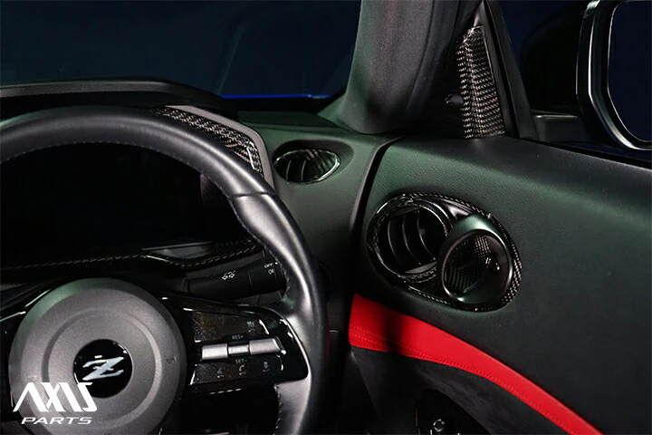 NISSAN FAIRLADY Z【Type:RZ34】Drycarbon inner door trim cover 4pcs/st916【for RHD&LHD】 - Image 7