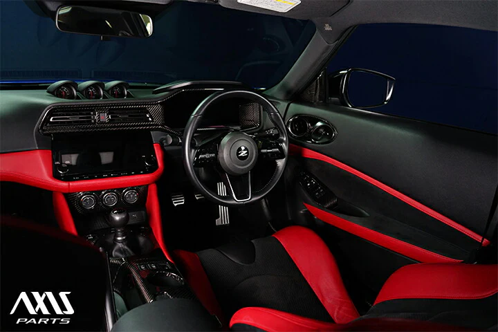 NISSAN FAIRLADY Z【Type:RZ34】Drycarbon inner door trim cover 4pcs/st916【for RHD&LHD】 - Image 8