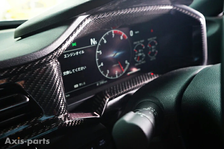 NISSAN FAIRLADY Z【Type：RZ34】Drycarbon Meter inner hood cover/st867usa【for LHD】 - Image 3