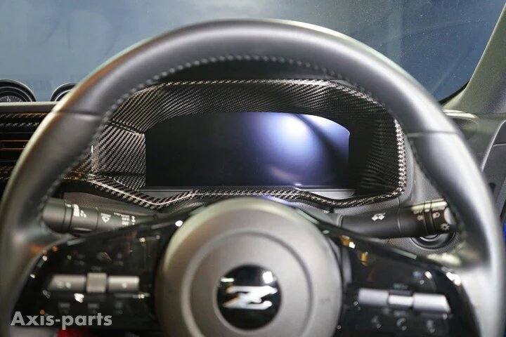 NISSAN FAIRLADY Z【Type：RZ34】Drycarbon Meter inner hood cover/st867usa【for LHD】 - Image 4