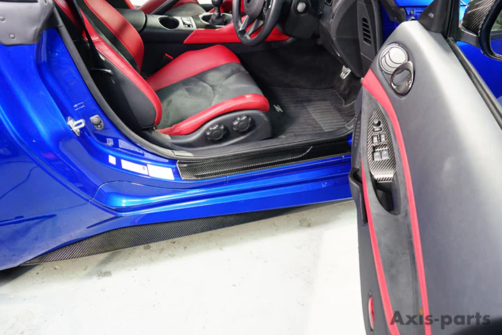 NISSAN FAIRLADY Z【Type：RZ34】Drycarbon Outer scuff plate cover 2pcs/st872【for RHD/LHD】 - Image 5