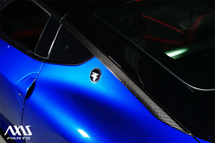 NISSAN FAIRLADY Z【Type:RZ34】Drycarbon rain channel 4pcs/st903【for RHD/LHD】 - Image 3