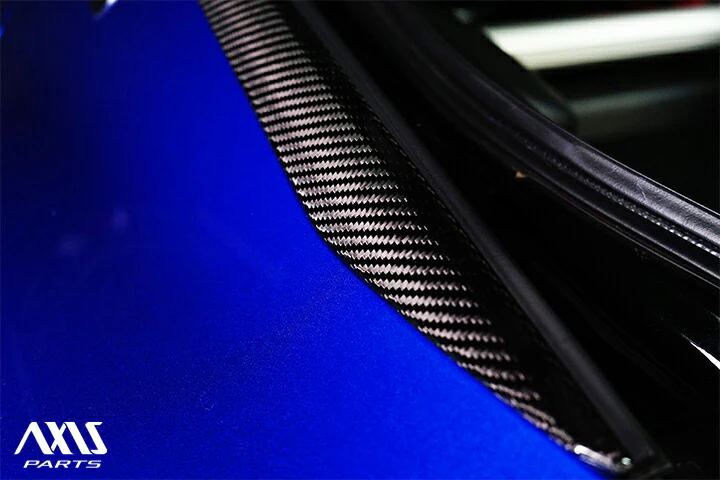 NISSAN FAIRLADY Z【Type:RZ34】Drycarbon rain channel 4pcs/st903【for RHD/LHD】 - Image 4