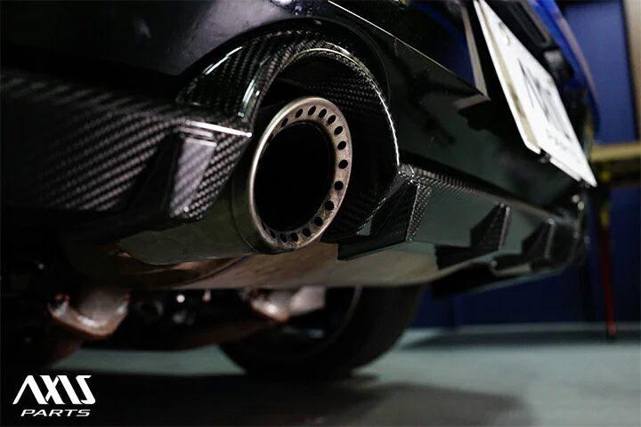 NISSAN FAIRLADY Z【Type：RZ34】Drycarbon rear bumper cover 3pcs/st918【for RHD/LHD】 - Image 4