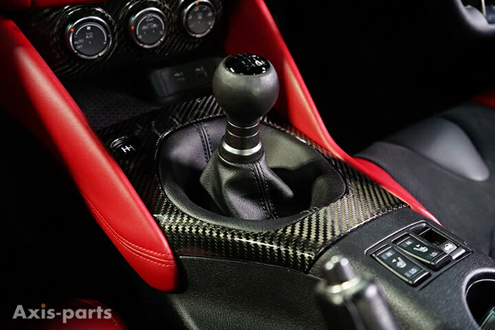NISSAN FAIRLADY Z【Type：RZ34】Drycarbon shift panel cover 1pcs / st866【for RHD&LHD】 - Image 3