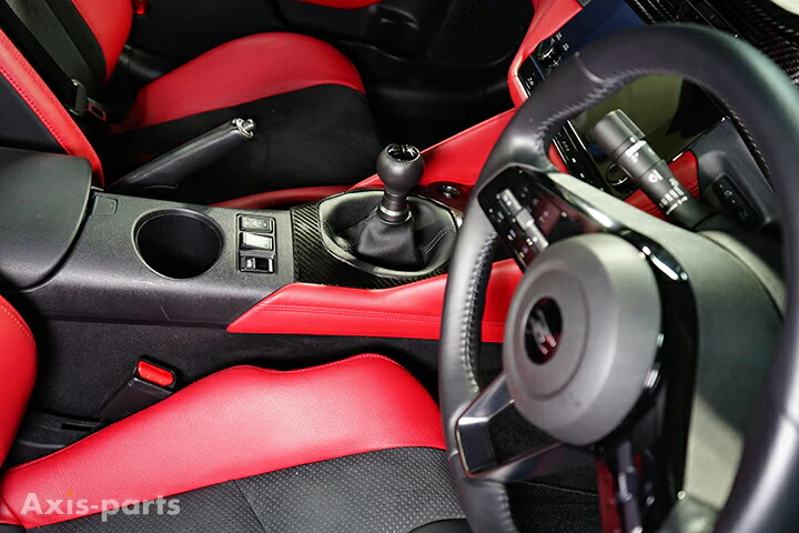 NISSAN FAIRLADY Z【Type：RZ34】Drycarbon shift panel cover 1pcs / st866【for RHD&LHD】 - Image 4